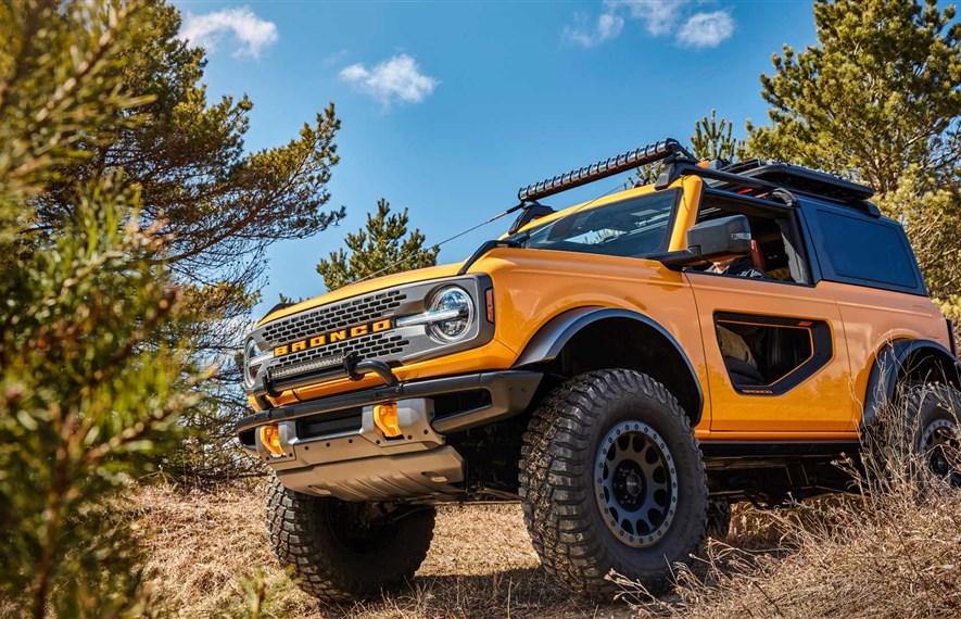 სრული ზომის Ford Bronco-მდე, Bronco Sport გამოვა