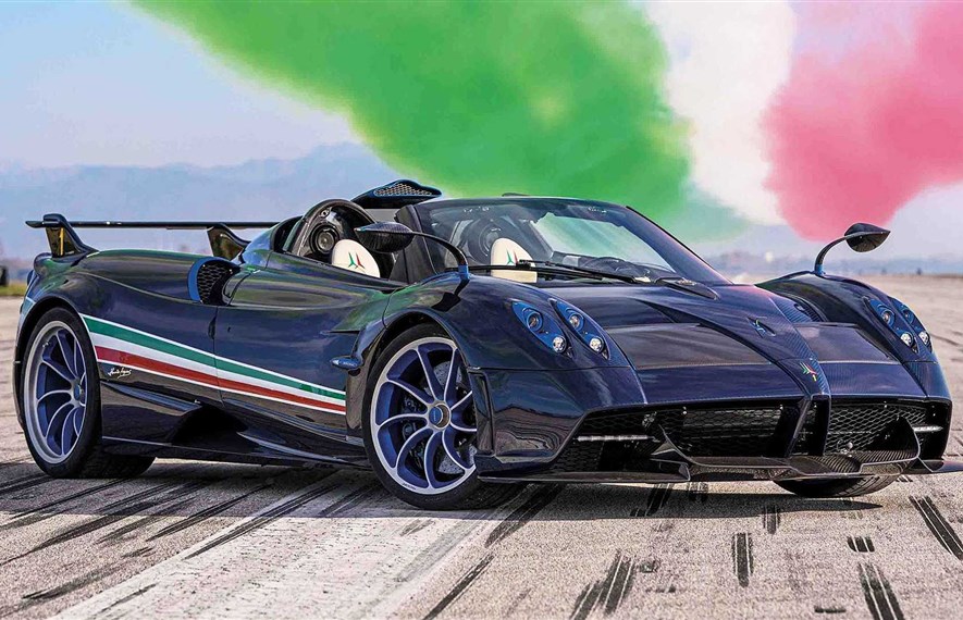 Pagani Huayra Tricolore 829 ცხენის ძალიანი და 6.7 მილიონ დოლარიანი ჰიპერქარია