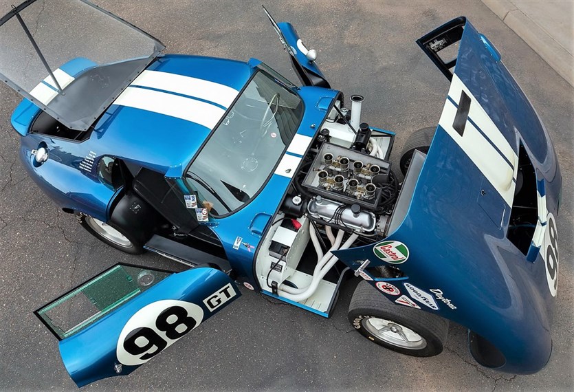 ქეროლ შელბის Cobra Daytona კუპე აუქციონზე იყიდება