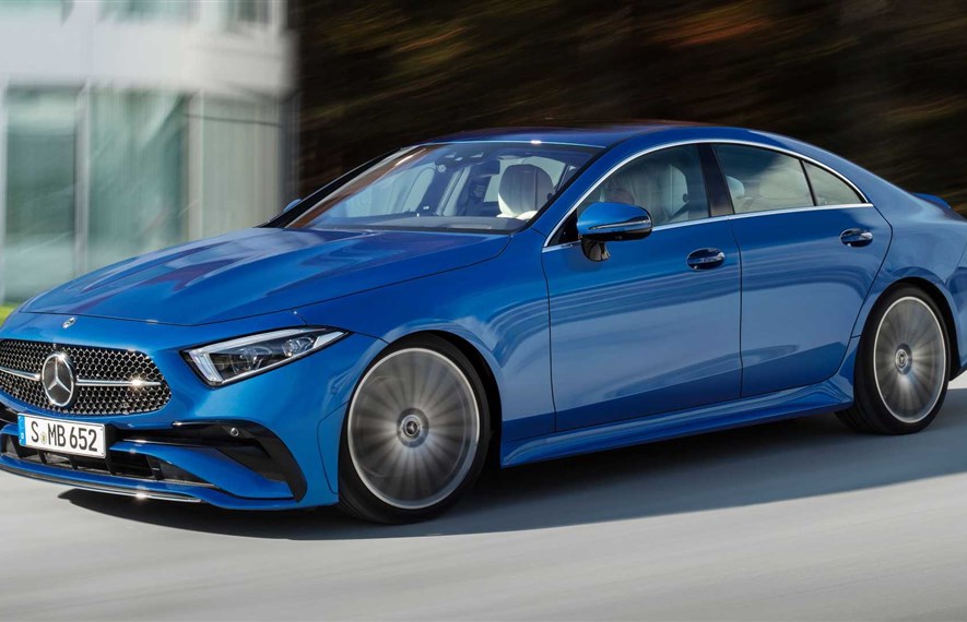 2022 წლის Mercedes-Benz CLS-ს დებიუტი განახლებული საჭითა და ექსტერიერით შედგა