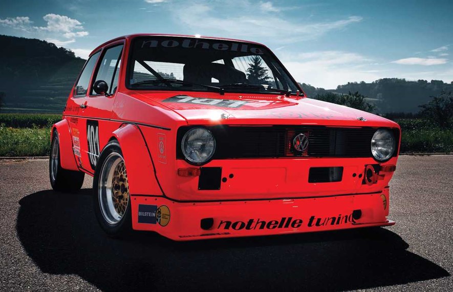 ენთუზიასტების საოცნებო მანქანა: მსოფლიოში პირველი VW Golf  სარბოლო ავტო