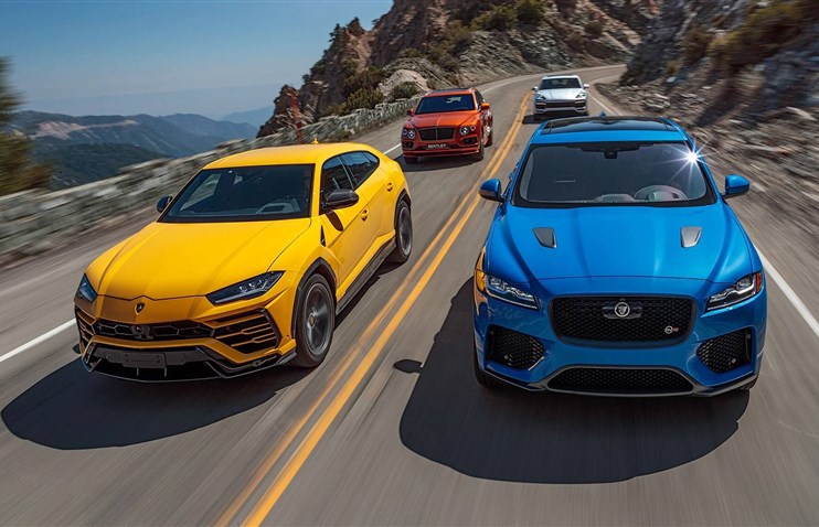 გასული წლის Top 10 ყველაზე სწრაფი SUV-ი