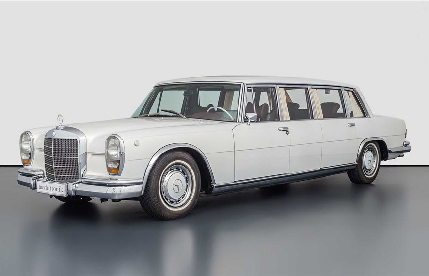 სრულიად აღდგენილი Mercedes Pullman-ი აუქციონზე $2.75 მილიონად იყიდება