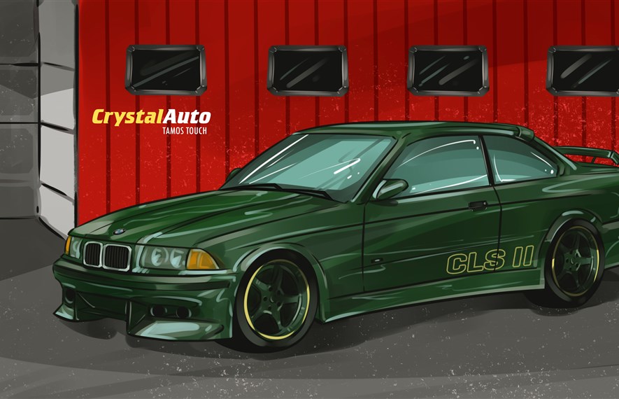დროის მანქანის ტიუნინგი: BMW M3-ზე დაფუძნებული Coupe Lightweight Silhouettes