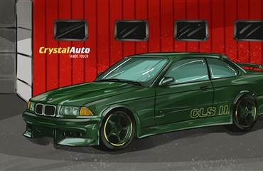 დროის მანქანის ტიუნინგი: BMW M3-ზე დაფუძნებული Coupe Lightweight Silhouettes