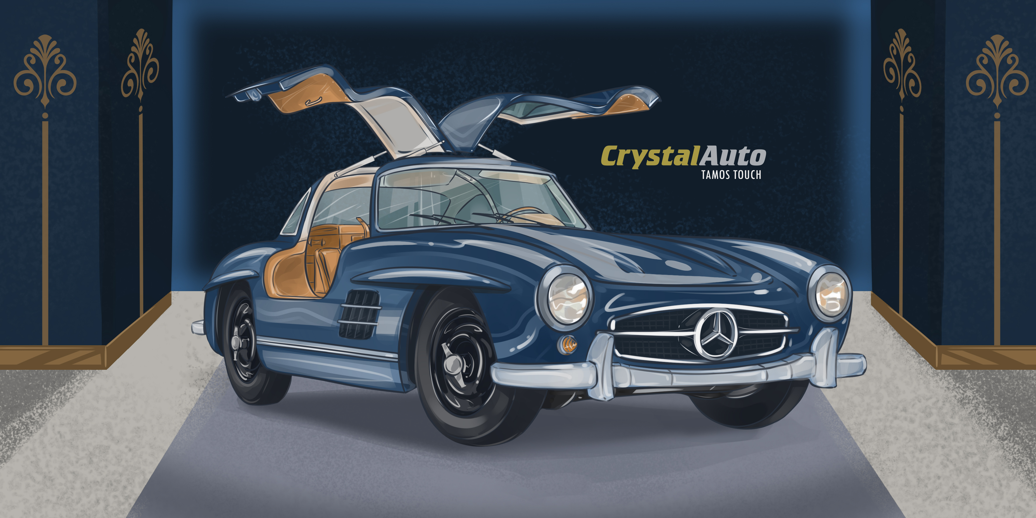 სარბოლო ავტომობილი ქუჩებისთვის: Mercedes 300SL-ის ისტორია