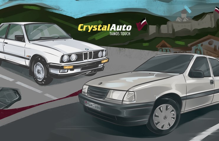 პოპულარული გერმანული ავტომობილები 90-იანი წლების საქართველოში (1 ნაწილი)