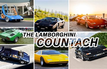 Lamborghini Countach - სრული ქრონოლოგია