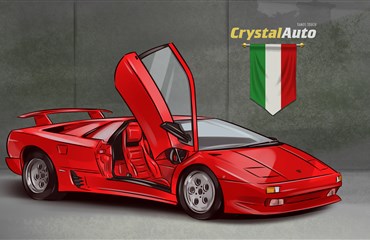ეშმაკი ხარების ოჯახიდან: Lamborghini Diablo