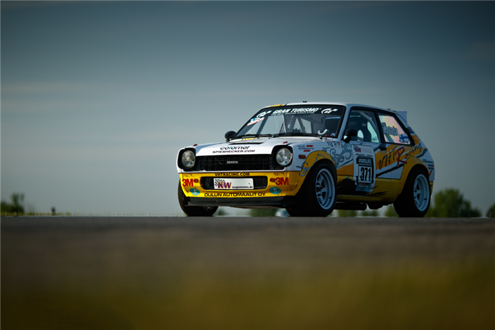 იაპონელი მინირაკეტა ფინელის ხელში: VHT Racing Toyota Starlett