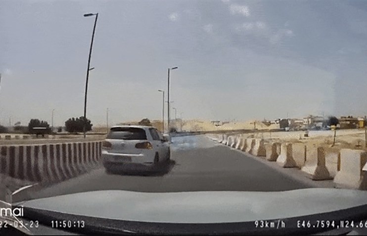 VW Golf GTI-ს მოუთმენელმა მძღოლმა კარგი გაკვეთილი ისწავლა