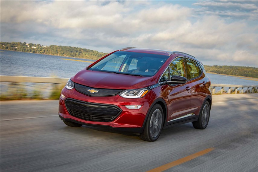 Chevrolet Bolt, გაწვევა