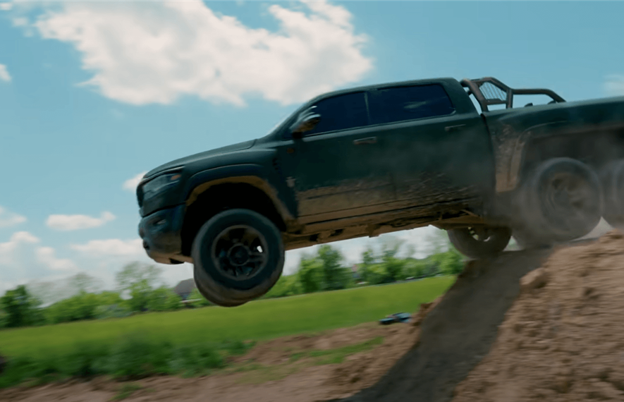 Dodge, Ram 1500 TRX, ნახტომი