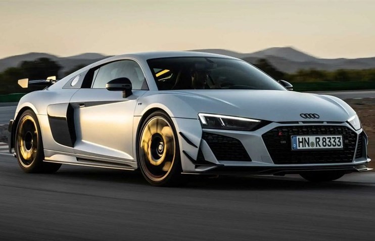 უკანაწამყვანი Audi R8 V10 GT სუპერქარის გედის სიმღერაა