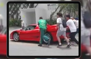 Ferrari F50-ს V12-ის ასამუშავებლად მიწოლა დასჭირდა