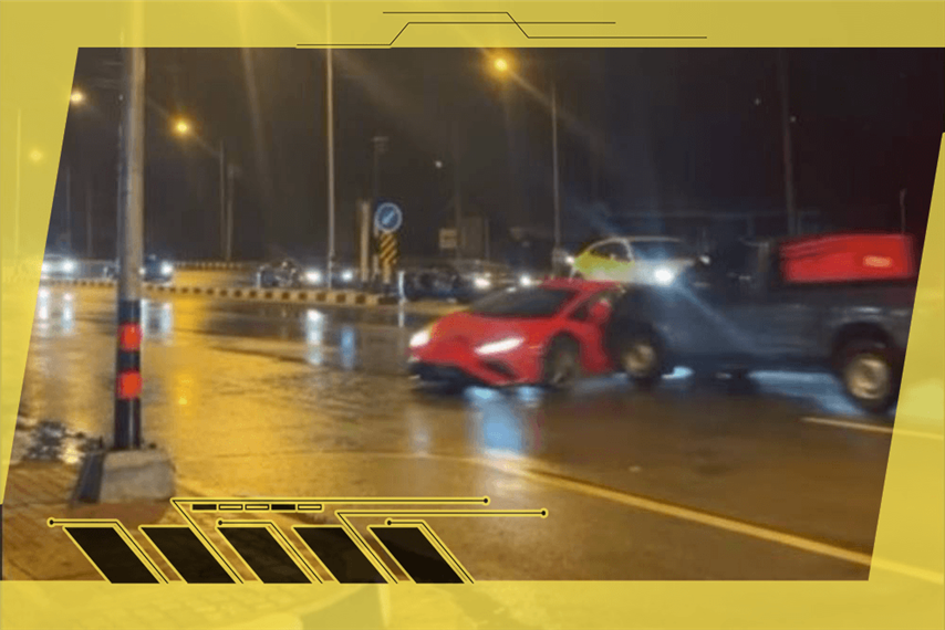 ავარია, Lamborghini, Huracan, Evo