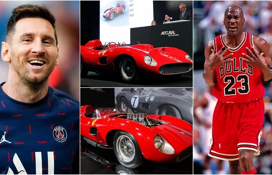 მესის Ferrari მაიკლ ჯორდანის ყველაზე მაღალ ხელფასზე ძვირი ღირს