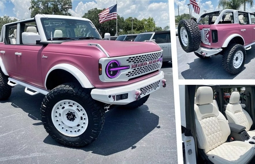 Ford, Bronco, ვარდისფერი