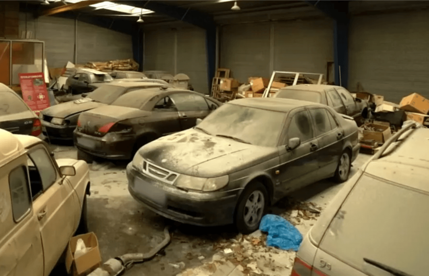 სადილერო, მიტოვებული, Saab
