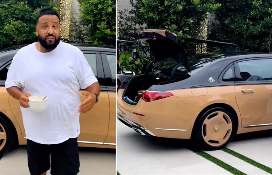 DJ Khaled-ი თავისი Maybach Cappuccino-თი თავს იწონებს