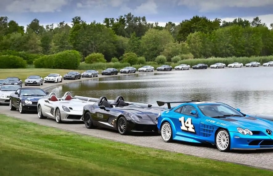 McLaren-მა Mercedes SLR-ის იუბილე იშვიათი ავტომობილების ჩვენებით აღნიშნა