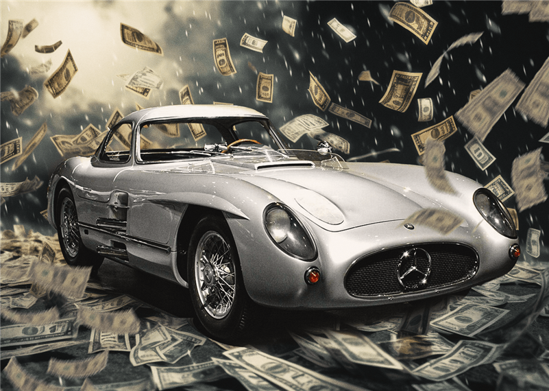 Mercedes, Mercedes-Benz, Ferrari, jaguar, McLaren, Aston Martin, Sotheby\'s, 250GTO, Mercedes-Benz 300 SLR