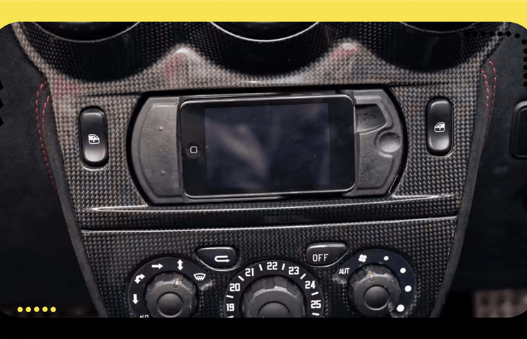 უიშვიათესი Ferrari ქარხნულად iPod Touch-ითაა აღჭურვილი