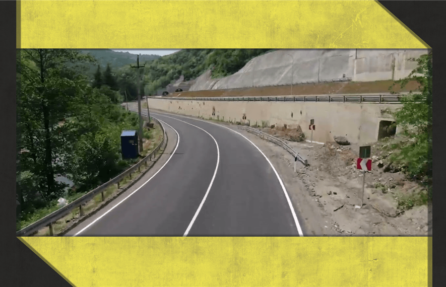 რიკოთის უღელტეხილი, რიკოთის გზატკეცილი, გზების მშენებლობა