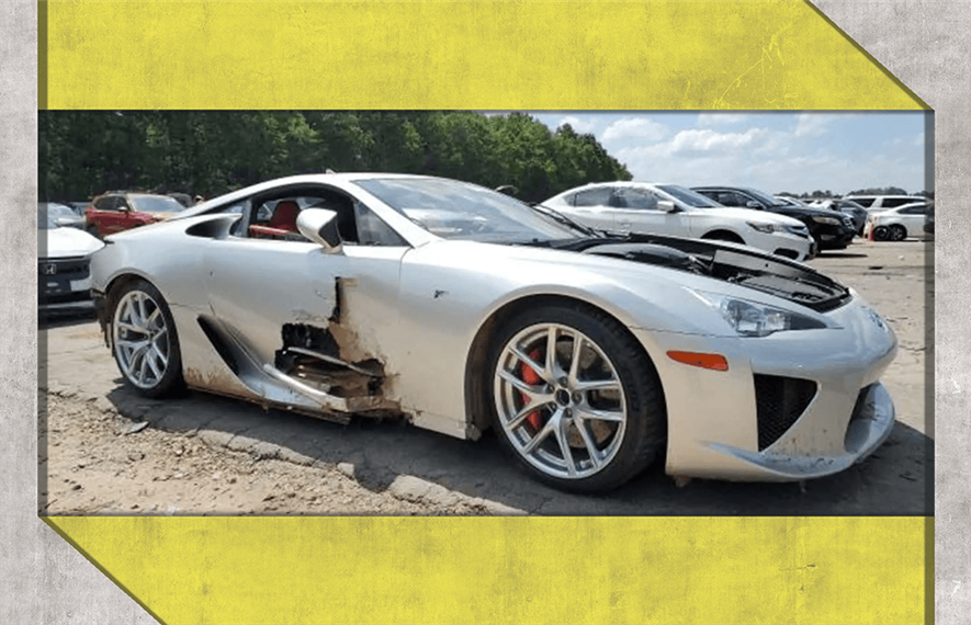 აუქციონი, Copart, Lexus, LFA