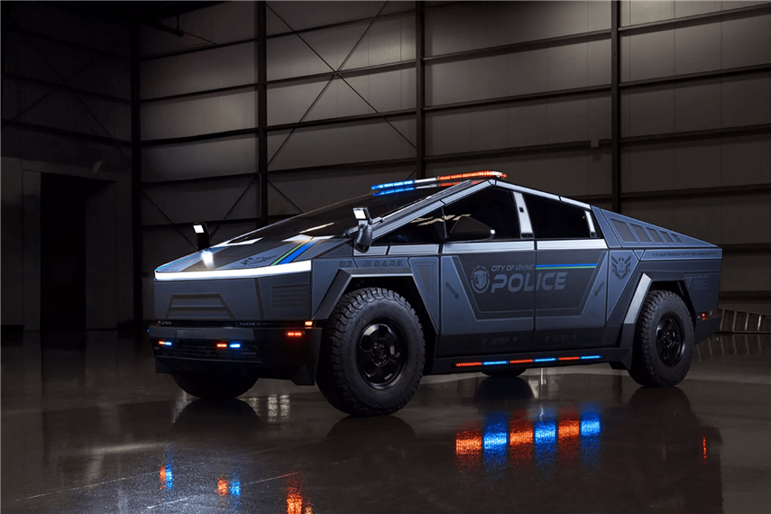 პოლიცია, Tesla, Cybertruck, Tesla Cybertruck