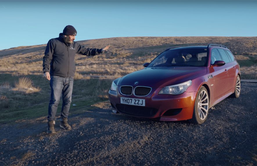 BMW, Top Gear, კრის ჰარისი, BMW E60 M5