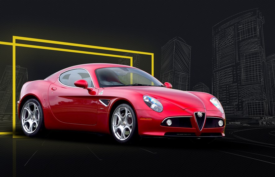 კლასიკად ქცეული იშვიათი კუპე: 2007-2010 Alfa Romeo 8C Competizione