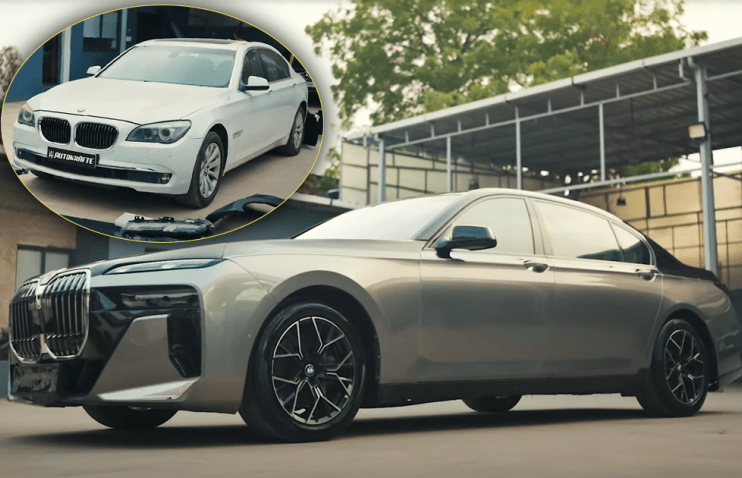 BMW-ის ახალი მე-7 სერია 15 წლის წინანდელ F01-ზე შექმნეს