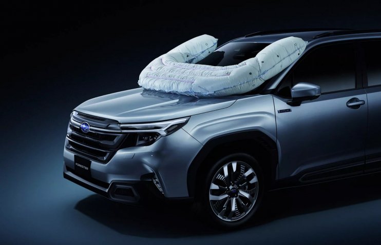 Subaru-მ ველოსიპედისტების დასაცავად U-ფორმის უსაფრთხოების ბალიშები შექმნა