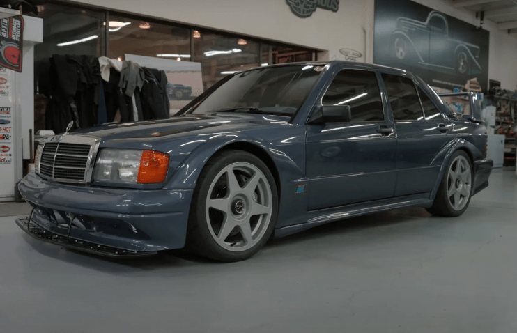 ხელნაკეთ Mercedes 190E Evo II-ს Ford Raptor-ის ტვინტურბო ძრავა უყენია