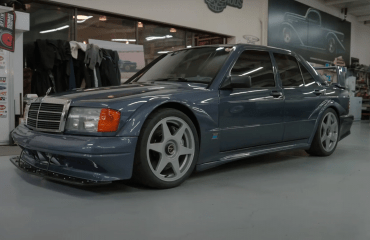 ხელნაკეთ Mercedes 190E Evo II-ს Ford Raptor-is ტვინტურბო ძრავა უყენია