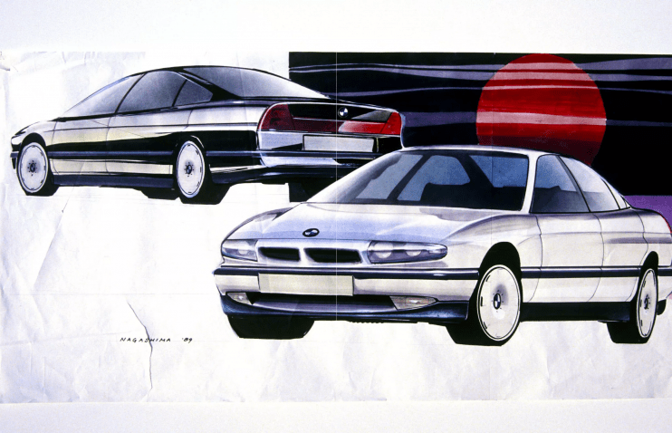 BMW E39 მეხუთე სერია სრულიად განსხვავებული უნდა ყოფილიყო | საწყისი ესკიზები