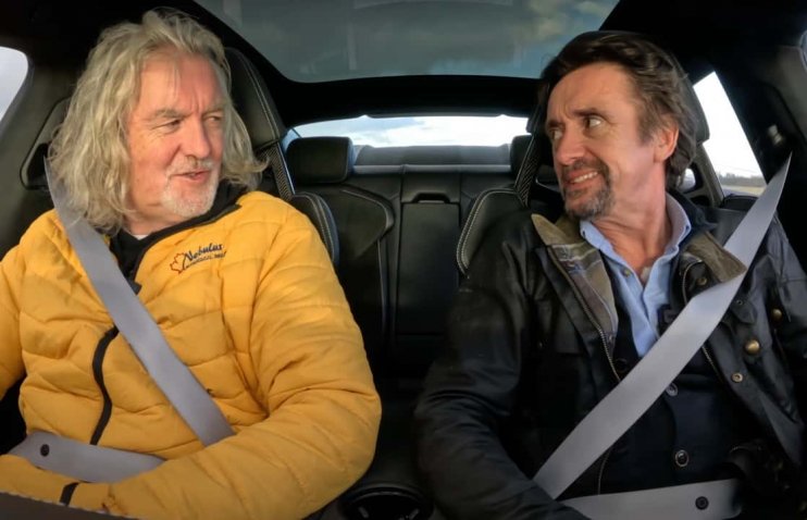 ჰამონდისა და მეის ბოლო გარბენი Top Gear-ის სატესტო ტრასაზე