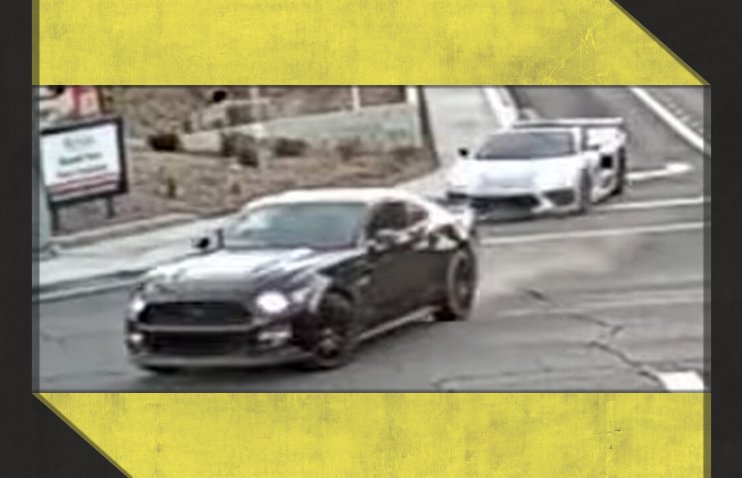 Mustang-ი ორ მანქანას შეეჯახა, Corvette გაიქცა | ვიდეო