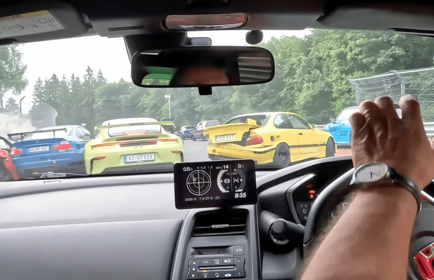 ავარია, Nurburgring