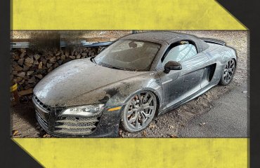საოცნებო Audi R8 წლები ღია ცის ქვეშ დატოვეს | წარმოუდგენელი ტრანსფორმაცია