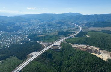 სურამის შემოვლითი გზის მშენებლობა დასრულდა | გზა გაიხსნა