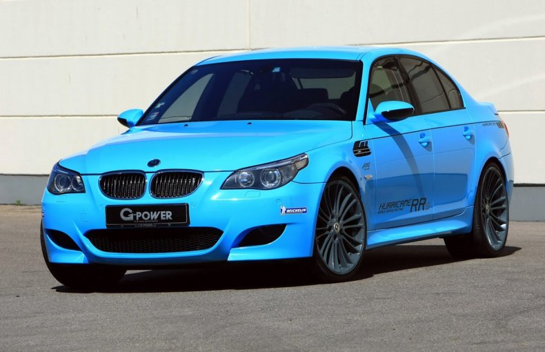 G-Power-ის ქარიშხალი, რომელიც ყველაზე სწრაფი სედანი იყო