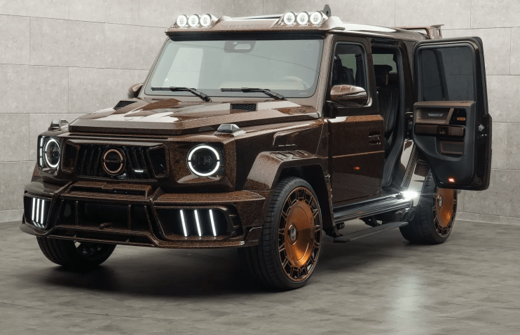საბედნიეროდ, Mansory-მ ამ G-Wagen-ის მხოლოდ ერთი ეგზემპლარი შექმნა