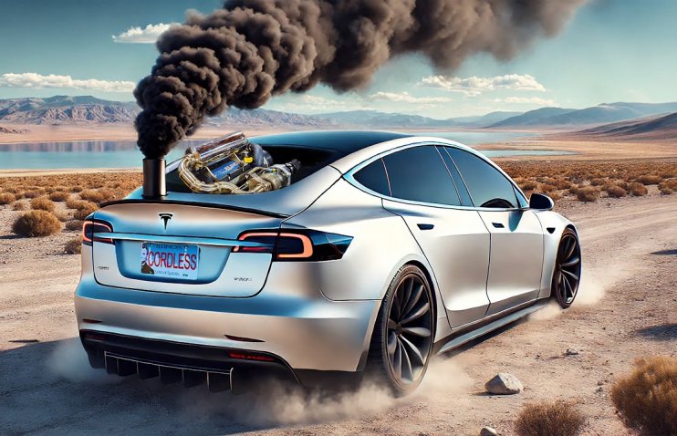 „წლის ირონია“ | Tesla-ს მძღოლები ელექტრომობილებს დიზელით ცვლიან