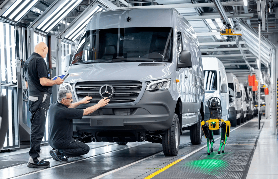 Mercedes-Benz, ჰუმანოიდი რობოტი, მერსედესი, ავტომშენებლობა, რობოტები, Boston Dynamics
