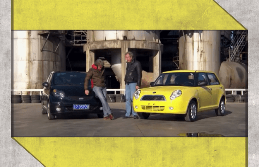 ჯერემი კლარკსონი, ჩინეთი, ჯეიმს მეი, ელექტრომობილები, ტესლა, ტოპ გირი