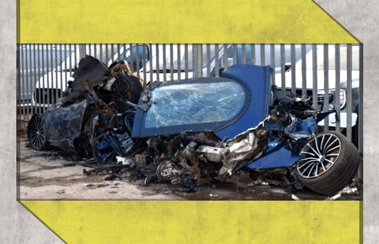 McLaren-ი მაღალი სიჩქარით საცხოვრებელ სახლს შეეჯახა