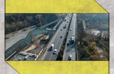 არაგვის ხიდზე საავტომობილო მოძრაობა იზღუდება