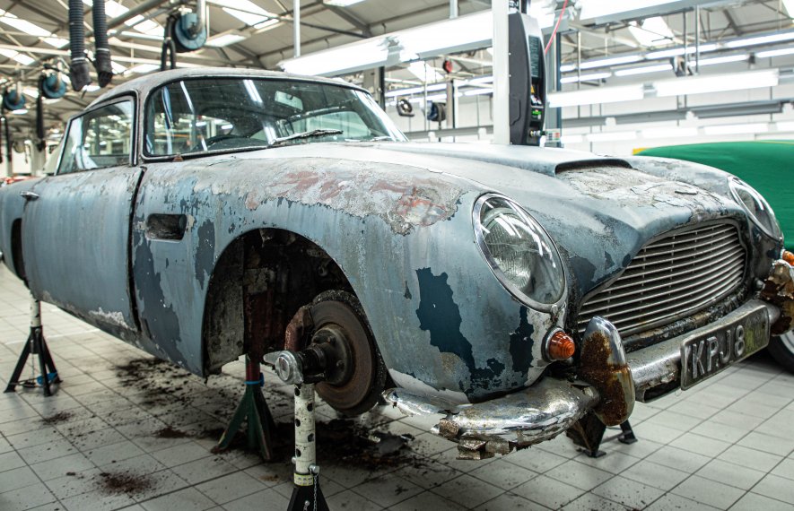 რესტავრაცია, კლასიკური ავტომობილები, ასტონ მარტინი, ასტონ მარტინი დიბი5